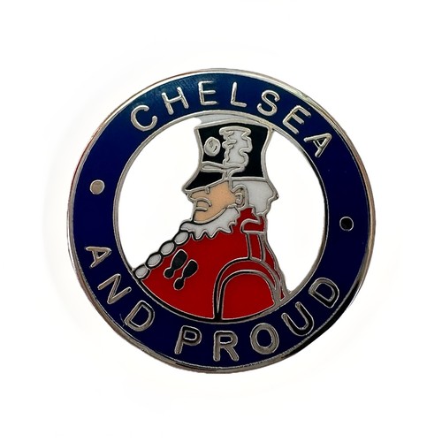Chelsea and proud pin - proud,