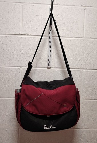 Silver cross red - silver, black