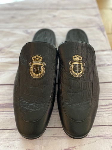 Billionaire italian black croc - italian,