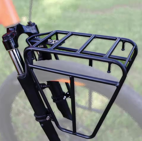 Bicycle bike front - front, pannier