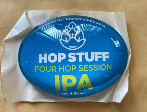 Hop stuff session ipa - , oval