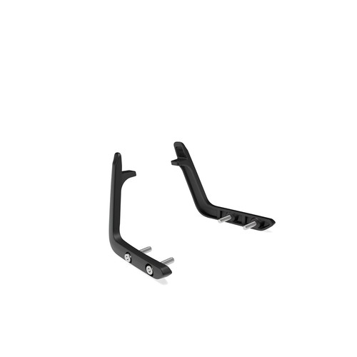 Black passenger backrest - black,