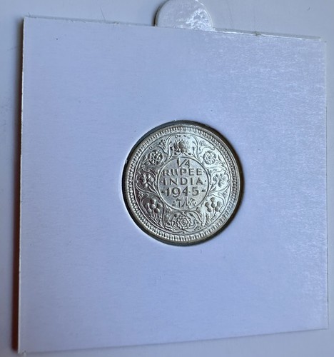 1945 kgvi india - kgvi, 1/4