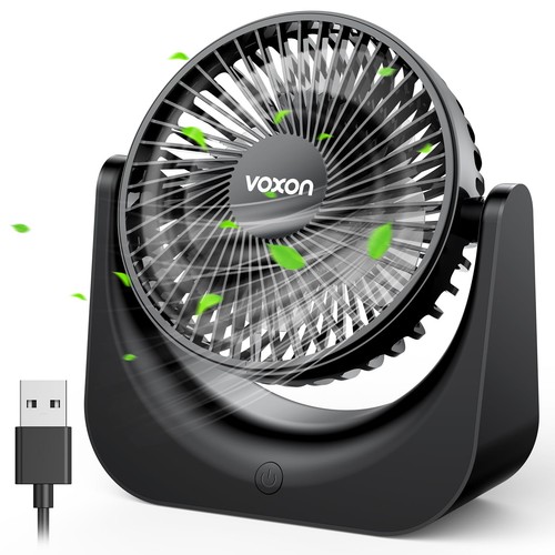 Voxon usb desk fan - fan,, small