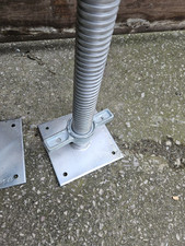 New 600mm Adjustable Scaffold Base Jack Heavy Duty Screw Jacks Fast Delivery
