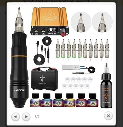 Phoenixy tattoo kit rotary - phoenixy,