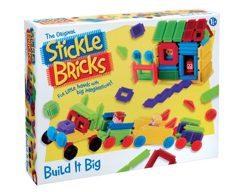 Stickle bricks build big - bricks,