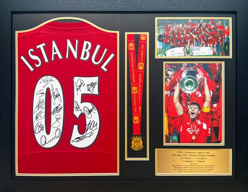Framed liverpool istanbul - liverpool,