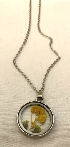 Dried flower pendant - dried,