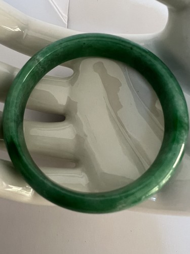 Genuine jade bangle bracelet - jade,