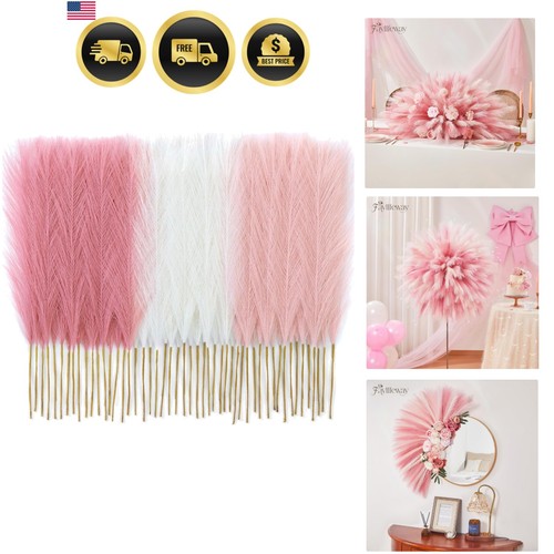 50pcs pampas grass 17in - pampas, for