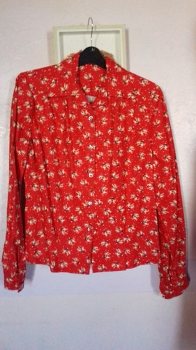 1940s 1950s style blouse suit