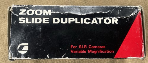 Zoom slide duplicator - duplicator, in