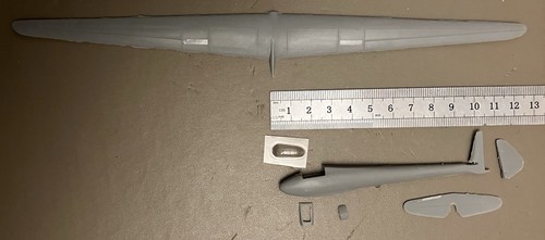 Resin aircraft glider - aircraft,