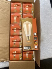 Job Lot 10 Light Bulb Orange