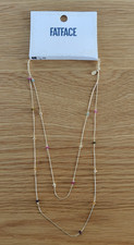 BNWT Fat Face Ladies Gold Tone