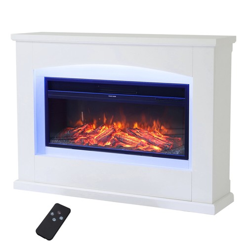 Electric fire and surround - fire,