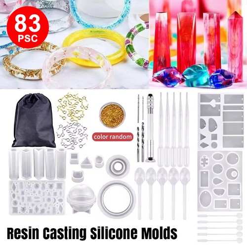 83pcs resin casting - 83pcs, silicone