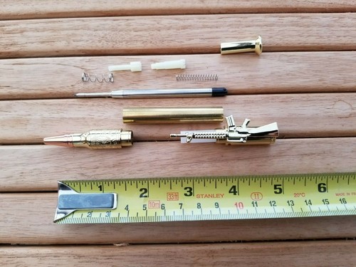 Woodturning gold eagle click - woodturning,