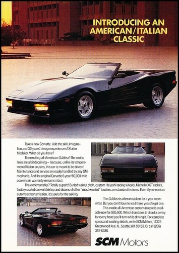 1987 scm motors ferrari - 1987,