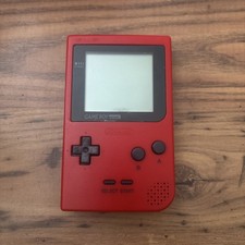 Nintendo Game Boy Pocket Red Handheld Console (MGB-001)