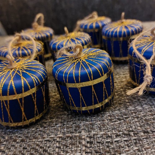 Vintage silk nylon - nylon, blue
