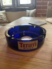 Vintage Tetley's Bitter  Blue