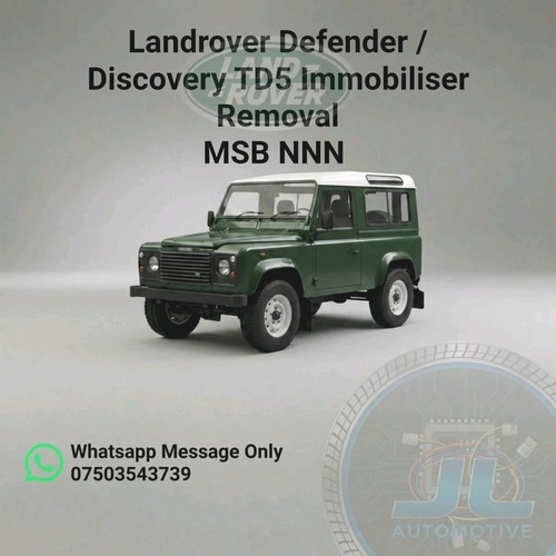 Land rover td5 ecu immobiliser - td5,