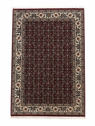 Vintage hand knotted wool - wool, rug