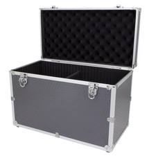 Large Hard Flight Case Grey DJ