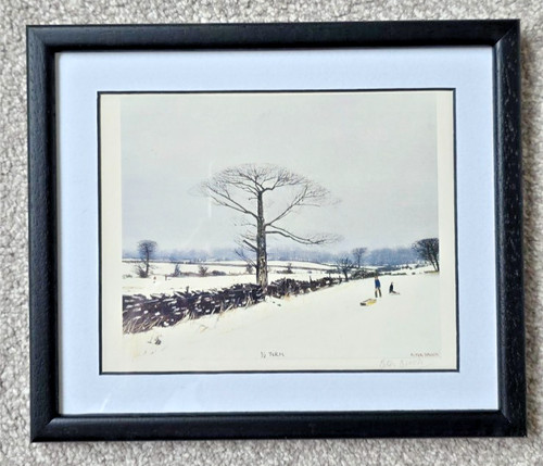 Peter brook rba signed print - peter,