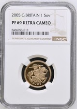 2005 Gold Proof Sovereign