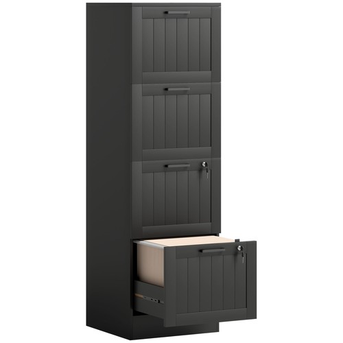 Homcom drawer file cabinet - homcom,