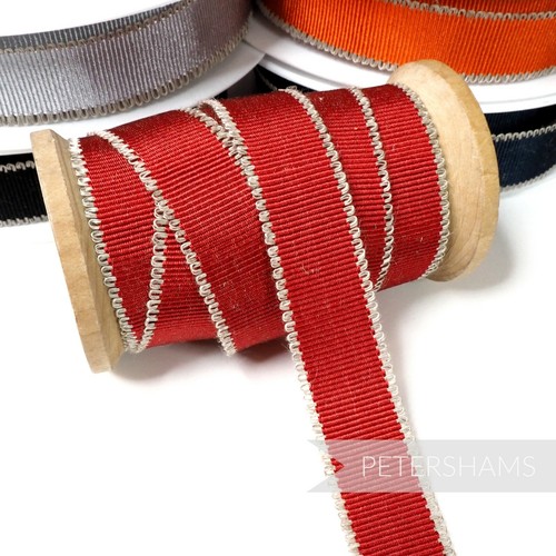 20mm looped linen edge - 20mm,