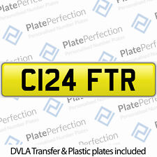 C124 FTR VW CRAFTER CAMPER MOTORHOME CHERISHED PRIVATE NUMBER PLATE DVLA REG