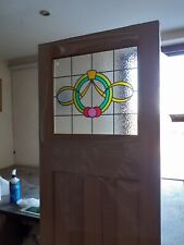 1930s style stained glass