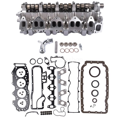 Complete cylinder head with - cylinder,