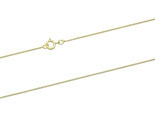Gold chain inch 9ct - inch, yellow
