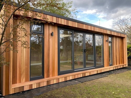 Insulated garden room - insulated, /