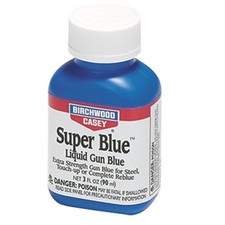 Birchwood Casey Super Blue Liquid Gun 3 ounce  Double strength blueing solution