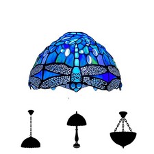 16” Tiffany Style Dragonfly