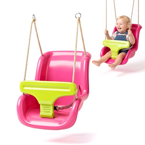 Pink toddler swing seat with - toddler,