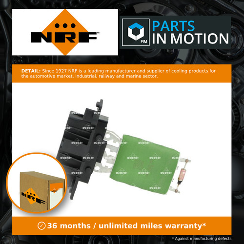 Heater blower resistor - /,
