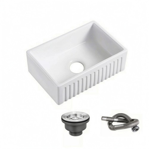 Ceramic apron sink glazed - apron,