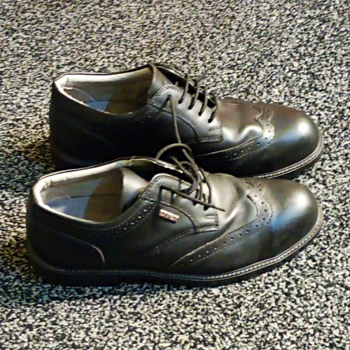 Uvex men black leather - men's,