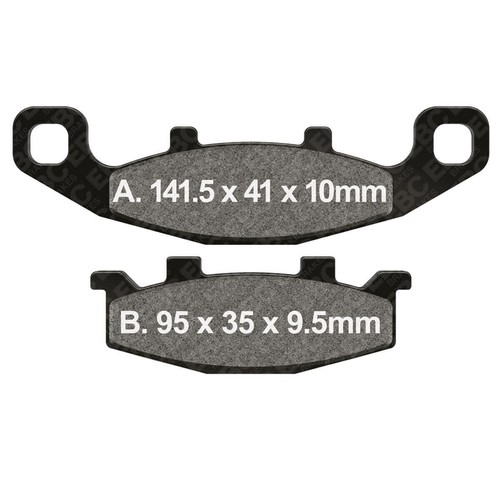 Pair pads ebc fa129v - pads,