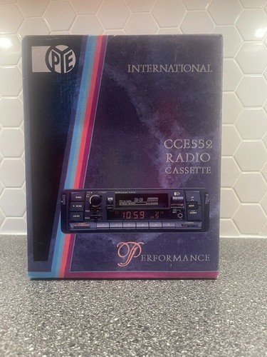 Pye international car - car, radio