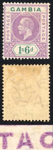 Gambia sg98a split - split, a