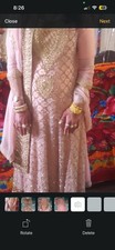Pink womens wedding dress - pink,