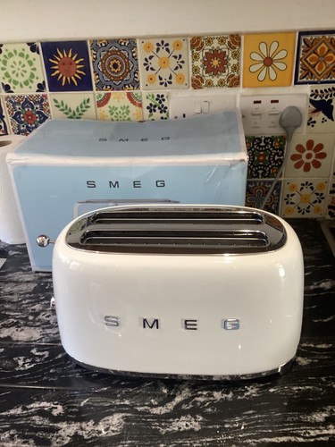 Smeg toaster tsf02whuk white - tsf02whuk,